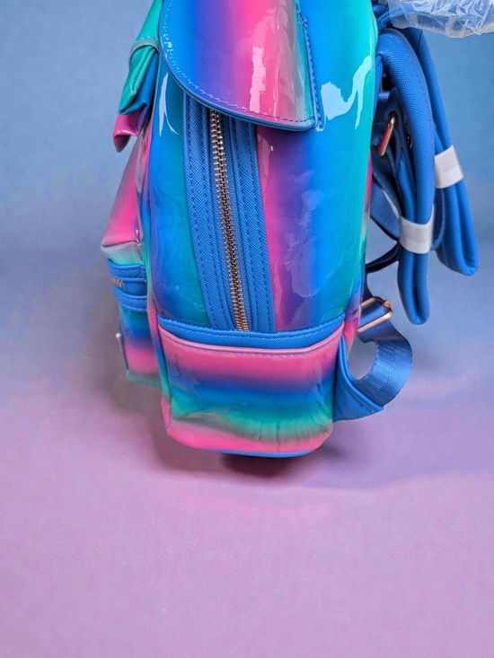 Disney Loungefly Rainbow Ombre Mini Backpack (NWT)